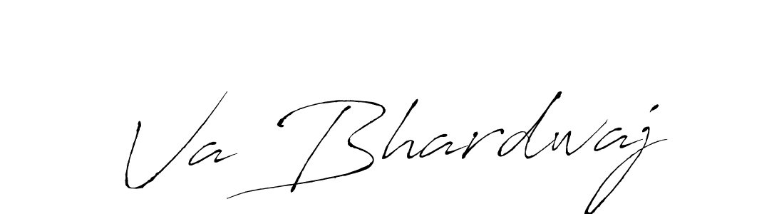 Make a beautiful signature design for name Va Bhardwaj. With this signature (Antro_Vectra) style, you can create a handwritten signature for free. Va Bhardwaj signature style 6 images and pictures png