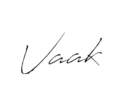 How to make Vaak signature? Antro_Vectra is a professional autograph style. Create handwritten signature for Vaak name. Vaak signature style 6 images and pictures png