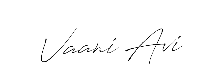 Also we have Vaani Avi name is the best signature style. Create professional handwritten signature collection using Antro_Vectra autograph style. Vaani Avi signature style 6 images and pictures png