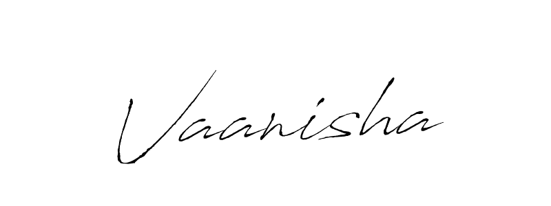 How to make Vaanisha name signature. Use Antro_Vectra style for creating short signs online. This is the latest handwritten sign. Vaanisha signature style 6 images and pictures png