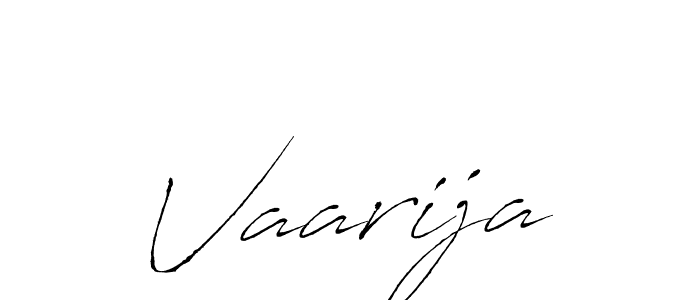 How to make Vaarija signature? Antro_Vectra is a professional autograph style. Create handwritten signature for Vaarija name. Vaarija signature style 6 images and pictures png