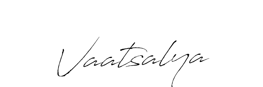 Use a signature maker to create a handwritten signature online. With this signature software, you can design (Antro_Vectra) your own signature for name Vaatsalya. Vaatsalya signature style 6 images and pictures png