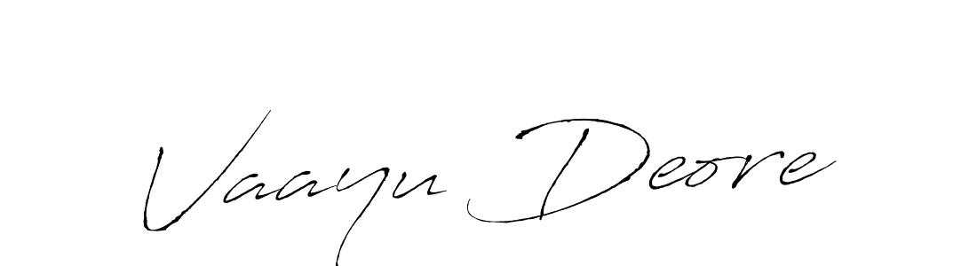 Make a beautiful signature design for name Vaayu Deore. Use this online signature maker to create a handwritten signature for free. Vaayu Deore signature style 6 images and pictures png