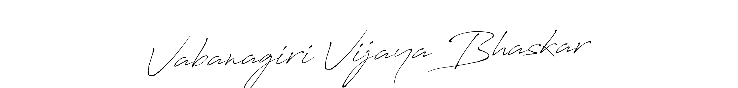 You should practise on your own different ways (Antro_Vectra) to write your name (Vabanagiri Vijaya Bhaskar) in signature. don't let someone else do it for you. Vabanagiri Vijaya Bhaskar signature style 6 images and pictures png