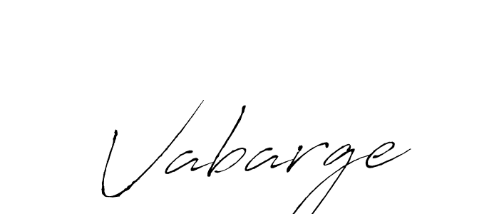 Also we have Vabarge name is the best signature style. Create professional handwritten signature collection using Antro_Vectra autograph style. Vabarge signature style 6 images and pictures png