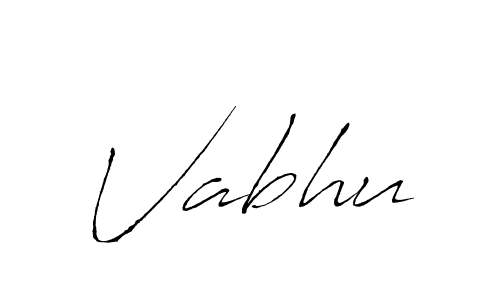 Also You can easily find your signature by using the search form. We will create Vabhu name handwritten signature images for you free of cost using Antro_Vectra sign style. Vabhu signature style 6 images and pictures png