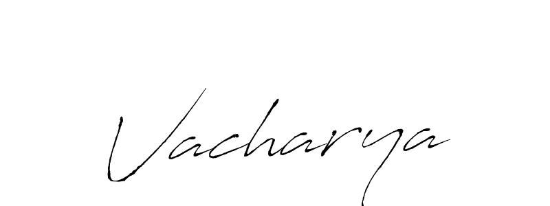 How to Draw Vacharya signature style? Antro_Vectra is a latest design signature styles for name Vacharya. Vacharya signature style 6 images and pictures png