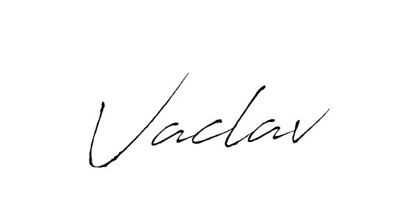 Vaclav stylish signature style. Best Handwritten Sign (Antro_Vectra) for my name. Handwritten Signature Collection Ideas for my name Vaclav. Vaclav signature style 6 images and pictures png