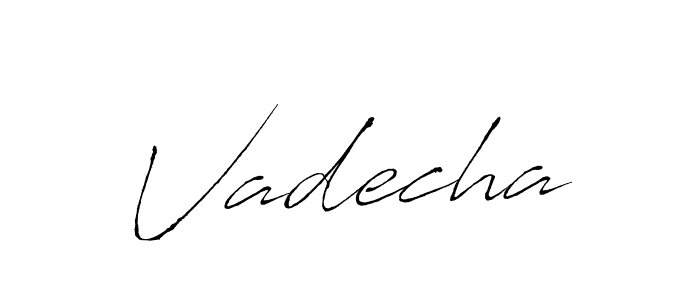 You can use this online signature creator to create a handwritten signature for the name Vadecha. This is the best online autograph maker. Vadecha signature style 6 images and pictures png