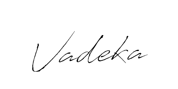 How to make Vadeka name signature. Use Antro_Vectra style for creating short signs online. This is the latest handwritten sign. Vadeka signature style 6 images and pictures png