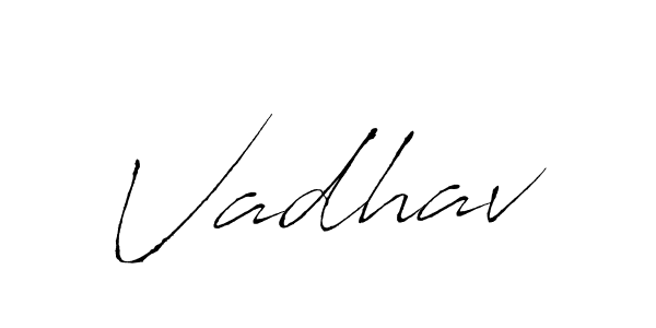 The best way (Antro_Vectra) to make a short signature is to pick only two or three words in your name. The name Vadhav include a total of six letters. For converting this name. Vadhav signature style 6 images and pictures png