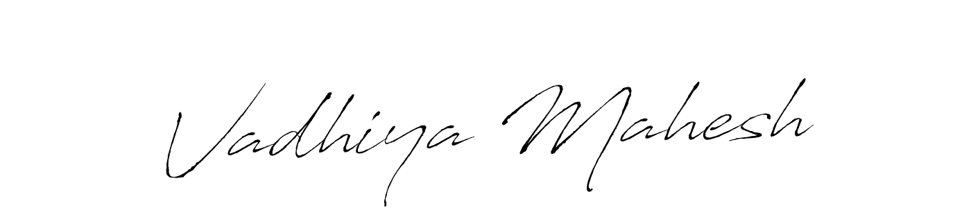 This is the best signature style for the Vadhiya Mahesh name. Also you like these signature font (Antro_Vectra). Mix name signature. Vadhiya Mahesh signature style 6 images and pictures png
