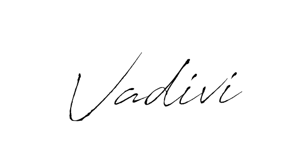 Once you've used our free online signature maker to create your best signature Antro_Vectra style, it's time to enjoy all of the benefits that Vadivi name signing documents. Vadivi signature style 6 images and pictures png