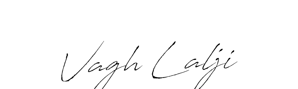 Antro_Vectra is a professional signature style that is perfect for those who want to add a touch of class to their signature. It is also a great choice for those who want to make their signature more unique. Get Vagh Lalji name to fancy signature for free. Vagh Lalji signature style 6 images and pictures png