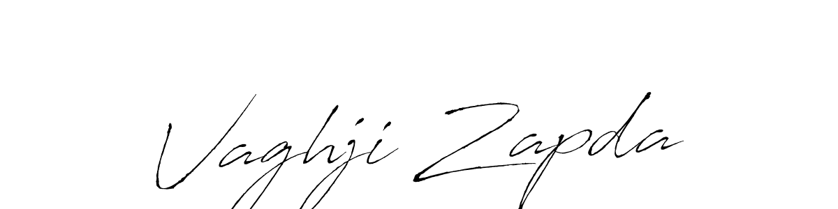 Also You can easily find your signature by using the search form. We will create Vaghji Zapda name handwritten signature images for you free of cost using Antro_Vectra sign style. Vaghji Zapda signature style 6 images and pictures png