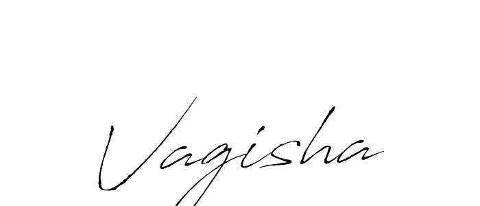 Vagisha stylish signature style. Best Handwritten Sign (Antro_Vectra) for my name. Handwritten Signature Collection Ideas for my name Vagisha. Vagisha signature style 6 images and pictures png