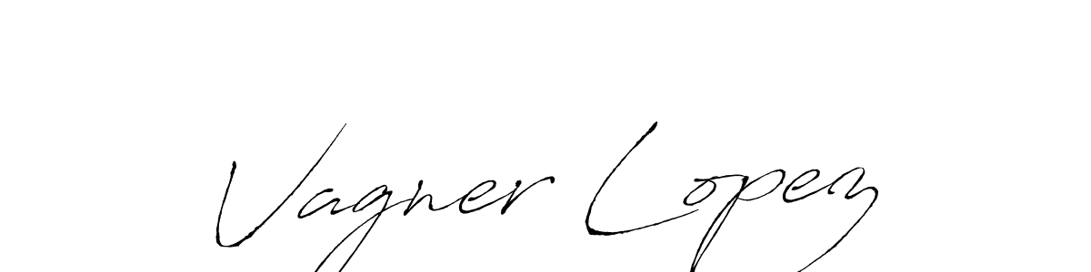 Antro_Vectra is a professional signature style that is perfect for those who want to add a touch of class to their signature. It is also a great choice for those who want to make their signature more unique. Get Vagner Lopez name to fancy signature for free. Vagner Lopez signature style 6 images and pictures png