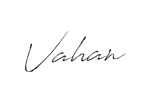 Create a beautiful signature design for name Vahan. With this signature (Antro_Vectra) fonts, you can make a handwritten signature for free. Vahan signature style 6 images and pictures png