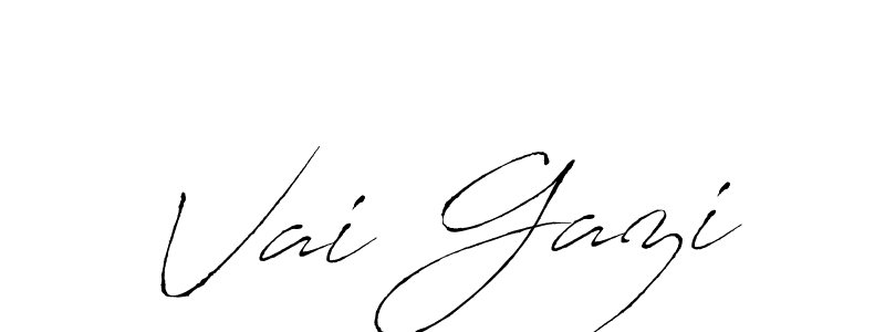 Also You can easily find your signature by using the search form. We will create Vai Gazi name handwritten signature images for you free of cost using Antro_Vectra sign style. Vai Gazi signature style 6 images and pictures png