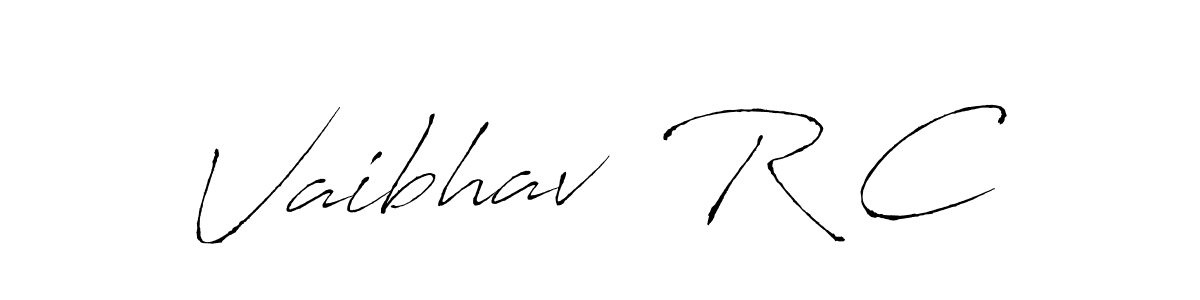 if you are searching for the best signature style for your name Vaibhav  R C. so please give up your signature search. here we have designed multiple signature styles  using Antro_Vectra. Vaibhav  R C signature style 6 images and pictures png