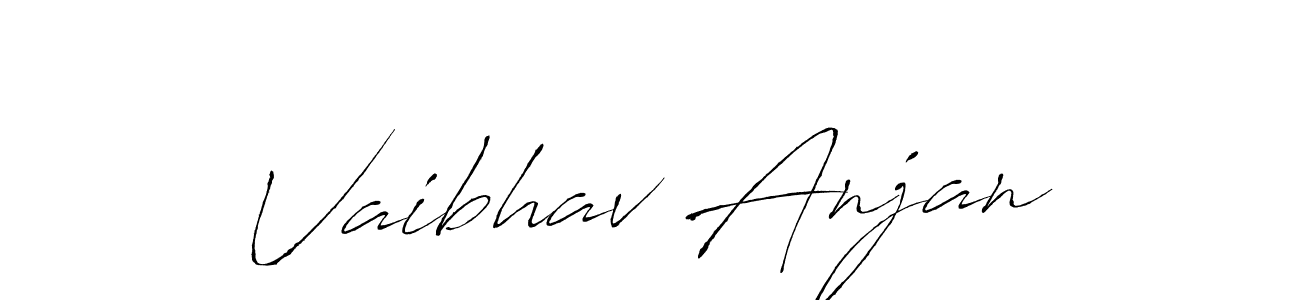It looks lik you need a new signature style for name Vaibhav Anjan. Design unique handwritten (Antro_Vectra) signature with our free signature maker in just a few clicks. Vaibhav Anjan signature style 6 images and pictures png