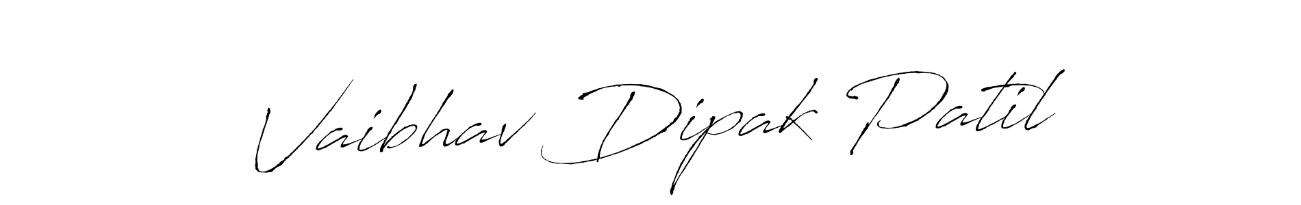 Make a short Vaibhav Dipak Patil signature style. Manage your documents anywhere anytime using Antro_Vectra. Create and add eSignatures, submit forms, share and send files easily. Vaibhav Dipak Patil signature style 6 images and pictures png