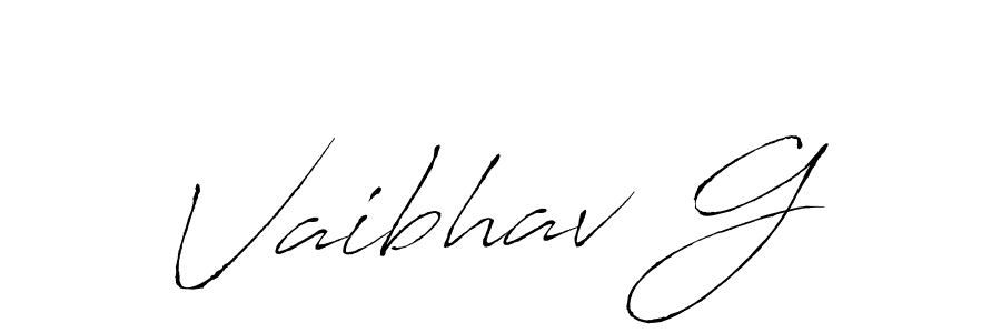 Make a beautiful signature design for name Vaibhav G. Use this online signature maker to create a handwritten signature for free. Vaibhav G signature style 6 images and pictures png