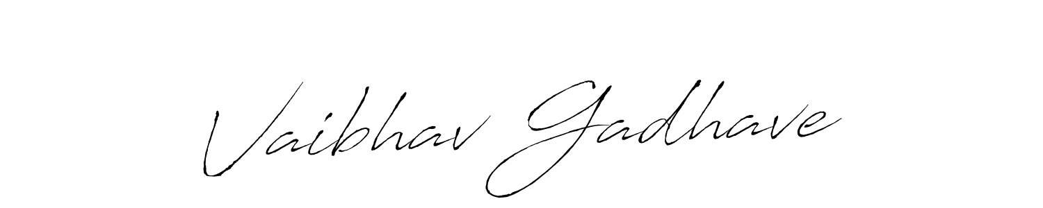 It looks lik you need a new signature style for name Vaibhav Gadhave. Design unique handwritten (Antro_Vectra) signature with our free signature maker in just a few clicks. Vaibhav Gadhave signature style 6 images and pictures png