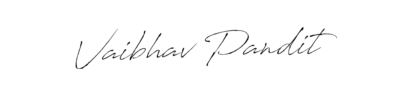 How to make Vaibhav Pandit signature? Antro_Vectra is a professional autograph style. Create handwritten signature for Vaibhav Pandit name. Vaibhav Pandit signature style 6 images and pictures png