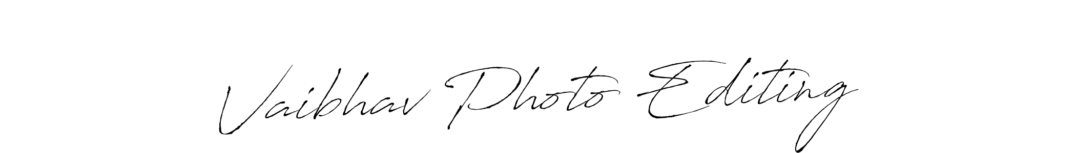 It looks lik you need a new signature style for name Vaibhav Photo Editing. Design unique handwritten (Antro_Vectra) signature with our free signature maker in just a few clicks. Vaibhav Photo Editing signature style 6 images and pictures png