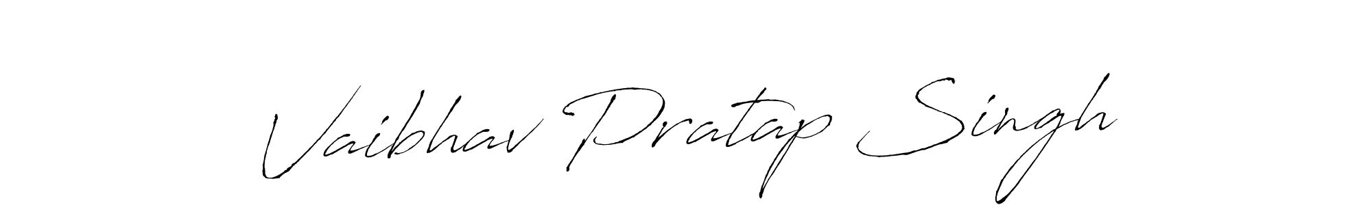 Create a beautiful signature design for name Vaibhav Pratap Singh. With this signature (Antro_Vectra) fonts, you can make a handwritten signature for free. Vaibhav Pratap Singh signature style 6 images and pictures png