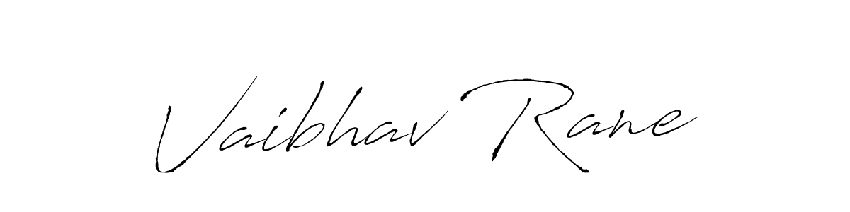 Create a beautiful signature design for name Vaibhav Rane. With this signature (Antro_Vectra) fonts, you can make a handwritten signature for free. Vaibhav Rane signature style 6 images and pictures png