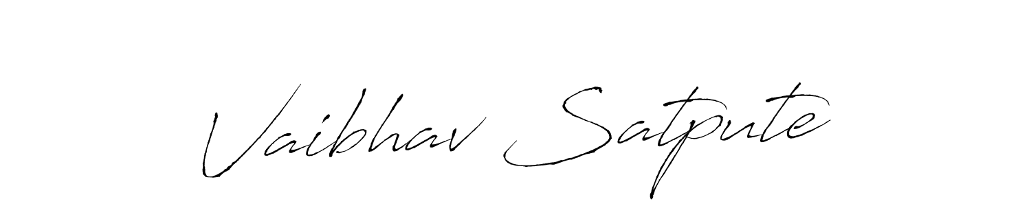 if you are searching for the best signature style for your name Vaibhav Satpute. so please give up your signature search. here we have designed multiple signature styles  using Antro_Vectra. Vaibhav Satpute signature style 6 images and pictures png