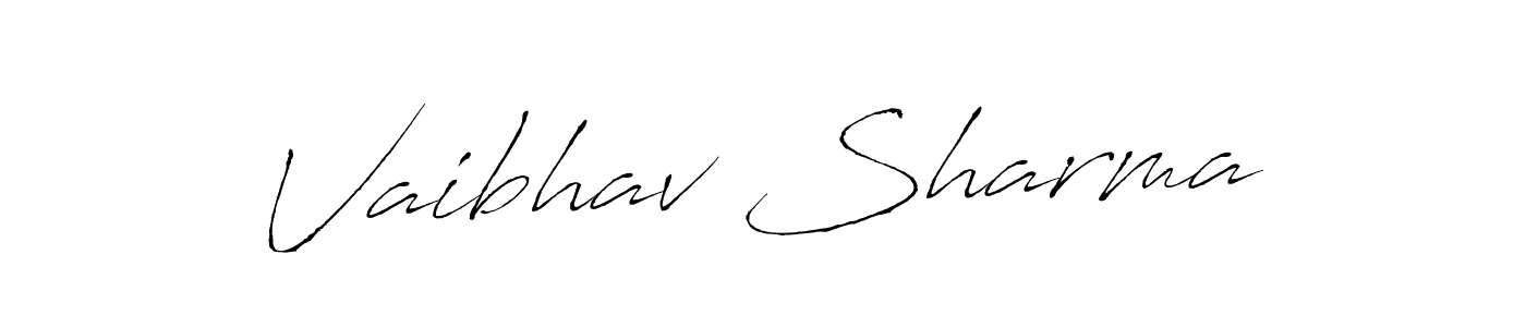 Once you've used our free online signature maker to create your best signature Antro_Vectra style, it's time to enjoy all of the benefits that Vaibhav Sharma name signing documents. Vaibhav Sharma signature style 6 images and pictures png