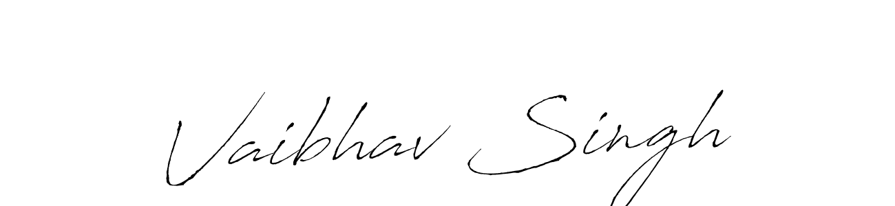 How to make Vaibhav Singh signature? Antro_Vectra is a professional autograph style. Create handwritten signature for Vaibhav Singh name. Vaibhav Singh signature style 6 images and pictures png