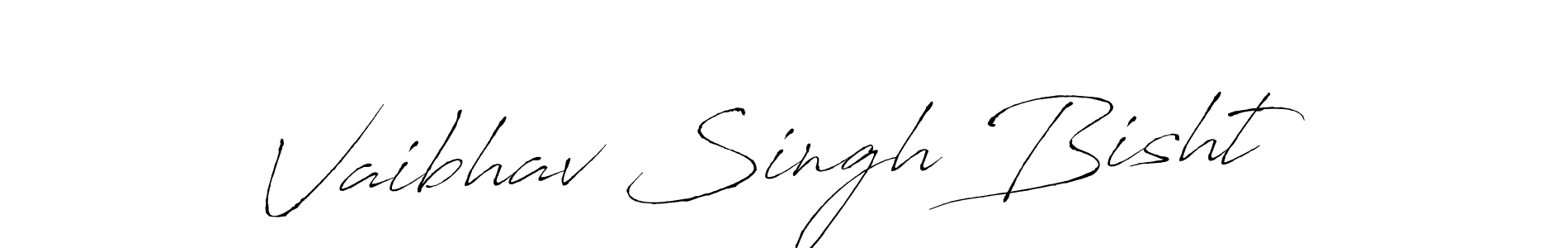 This is the best signature style for the Vaibhav Singh Bisht name. Also you like these signature font (Antro_Vectra). Mix name signature. Vaibhav Singh Bisht signature style 6 images and pictures png