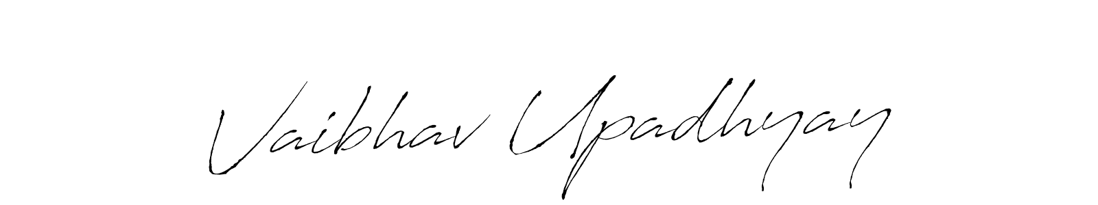 You should practise on your own different ways (Antro_Vectra) to write your name (Vaibhav Upadhyay) in signature. don't let someone else do it for you. Vaibhav Upadhyay signature style 6 images and pictures png