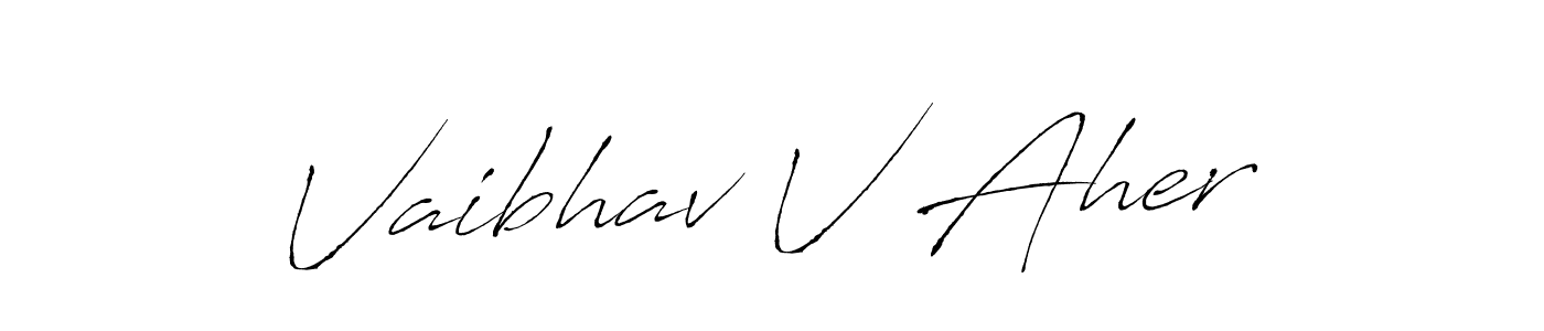 See photos of Vaibhav V Aher official signature by Spectra . Check more albums & portfolios. Read reviews & check more about Antro_Vectra font. Vaibhav V Aher signature style 6 images and pictures png