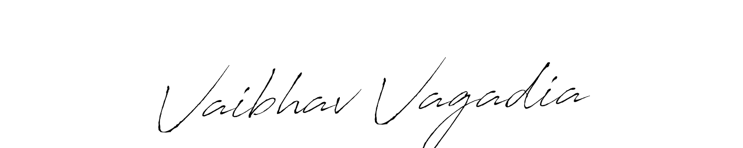 How to make Vaibhav Vagadia signature? Antro_Vectra is a professional autograph style. Create handwritten signature for Vaibhav Vagadia name. Vaibhav Vagadia signature style 6 images and pictures png