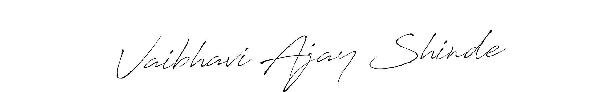 You can use this online signature creator to create a handwritten signature for the name Vaibhavi Ajay Shinde. This is the best online autograph maker. Vaibhavi Ajay Shinde signature style 6 images and pictures png