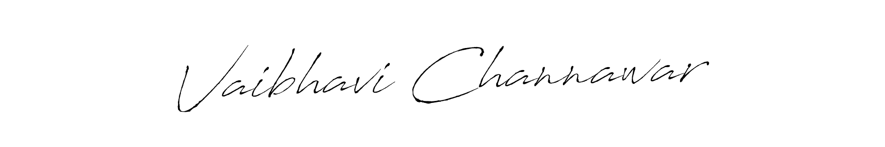 It looks lik you need a new signature style for name Vaibhavi Channawar. Design unique handwritten (Antro_Vectra) signature with our free signature maker in just a few clicks. Vaibhavi Channawar signature style 6 images and pictures png