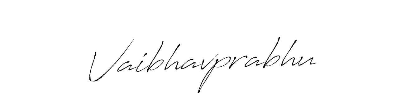 How to make Vaibhavprabhu name signature. Use Antro_Vectra style for creating short signs online. This is the latest handwritten sign. Vaibhavprabhu signature style 6 images and pictures png