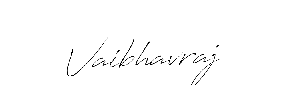 Vaibhavraj stylish signature style. Best Handwritten Sign (Antro_Vectra) for my name. Handwritten Signature Collection Ideas for my name Vaibhavraj. Vaibhavraj signature style 6 images and pictures png