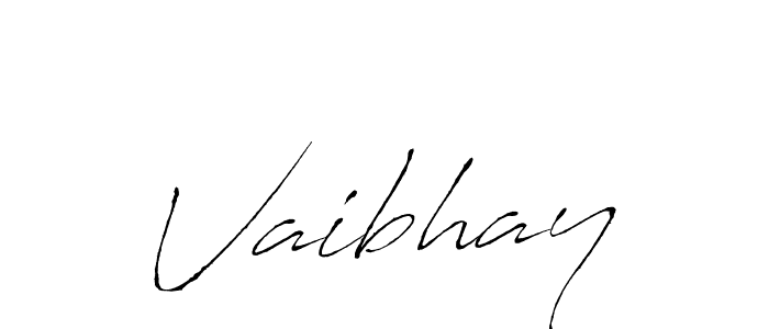 Also we have Vaibhay name is the best signature style. Create professional handwritten signature collection using Antro_Vectra autograph style. Vaibhay signature style 6 images and pictures png