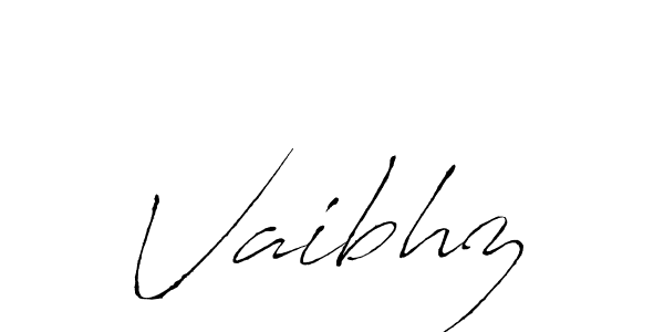 Use a signature maker to create a handwritten signature online. With this signature software, you can design (Antro_Vectra) your own signature for name Vaibhz. Vaibhz signature style 6 images and pictures png