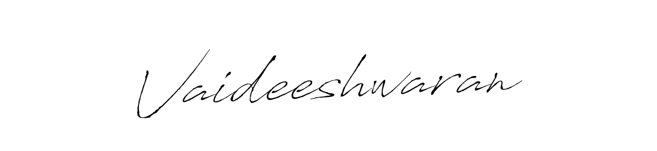 How to make Vaideeshwaran name signature. Use Antro_Vectra style for creating short signs online. This is the latest handwritten sign. Vaideeshwaran signature style 6 images and pictures png