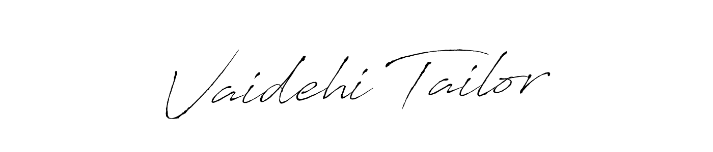 if you are searching for the best signature style for your name Vaidehi Tailor. so please give up your signature search. here we have designed multiple signature styles  using Antro_Vectra. Vaidehi Tailor signature style 6 images and pictures png