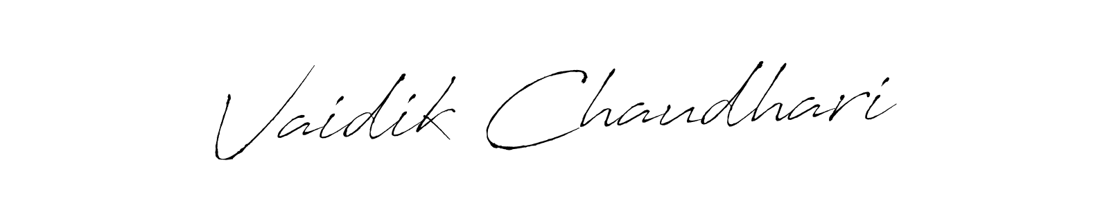 How to Draw Vaidik Chaudhari signature style? Antro_Vectra is a latest design signature styles for name Vaidik Chaudhari. Vaidik Chaudhari signature style 6 images and pictures png