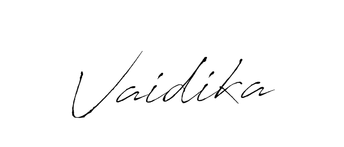 Once you've used our free online signature maker to create your best signature Antro_Vectra style, it's time to enjoy all of the benefits that Vaidika name signing documents. Vaidika signature style 6 images and pictures png