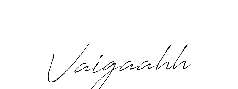 Also we have Vaigaahh name is the best signature style. Create professional handwritten signature collection using Antro_Vectra autograph style. Vaigaahh signature style 6 images and pictures png